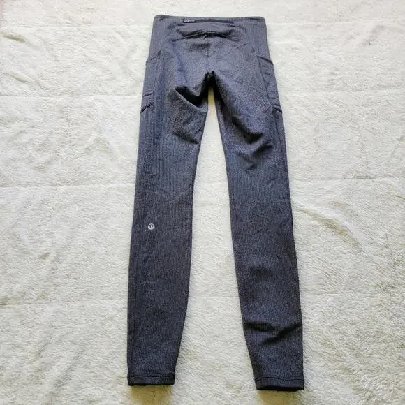 Lululemon Athletica Speed Up Tight Charcoal Leggings - Picture 4 of 5